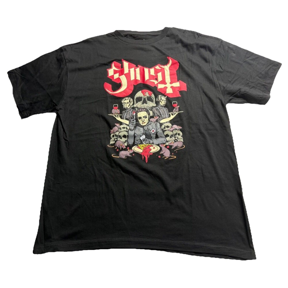 Ghost Rock Band Skull Pie Rats Adult NWOT SS Shirt Sz XL